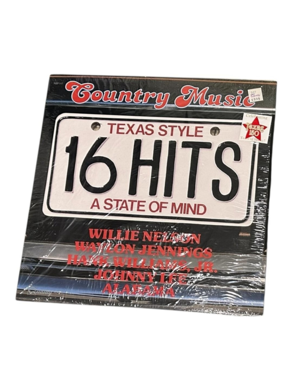 Vintage Country Music Texas Style State Of Mind 12" Black Vinyl LP 1984 Quality